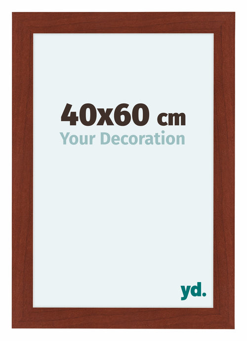 Como MDF Photo Frame 40x60cm Cherry Front Size | Yourdecoration.co.uk