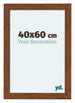 Como MDF Photo Frame 40x60cm Oak Rustiek Front Size | Yourdecoration.co.uk