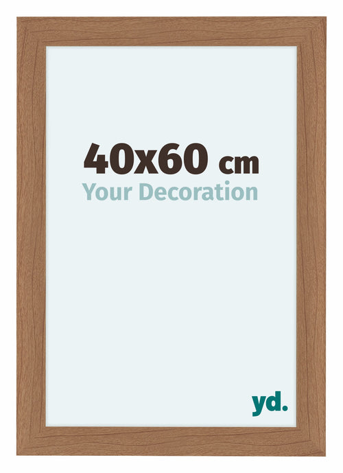 Como MDF Photo Frame 40x60cm Walnut Light Front Size | Yourdecoration.co.uk