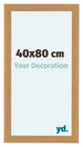 Como MDF Photo Frame 40x80cm Beech Front Size | Yourdecoration.co.uk