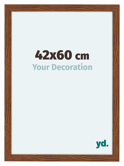 Como MDF Photo Frame 42x60cm Oak Rustiek Front Size | Yourdecoration.co.uk