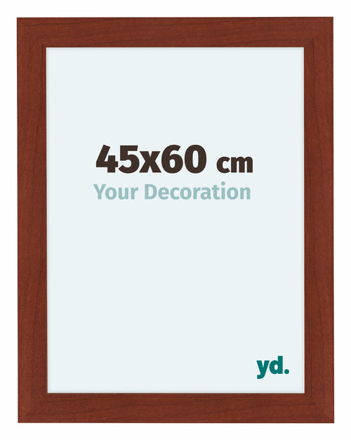 Como MDF Photo Frame 45x60cm Cherry Front Size | Yourdecoration.co.uk