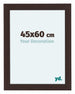 Como MDF Photo Frame 45x60cm Oak Dark Front Size | Yourdecoration.co.uk