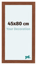 Como MDF Photo Frame 45x80cm Walnut Front Size | Yourdecoration.co.uk