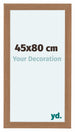 Como MDF Photo Frame 45x80cm Walnut Light Front Size | Yourdecoration.co.uk