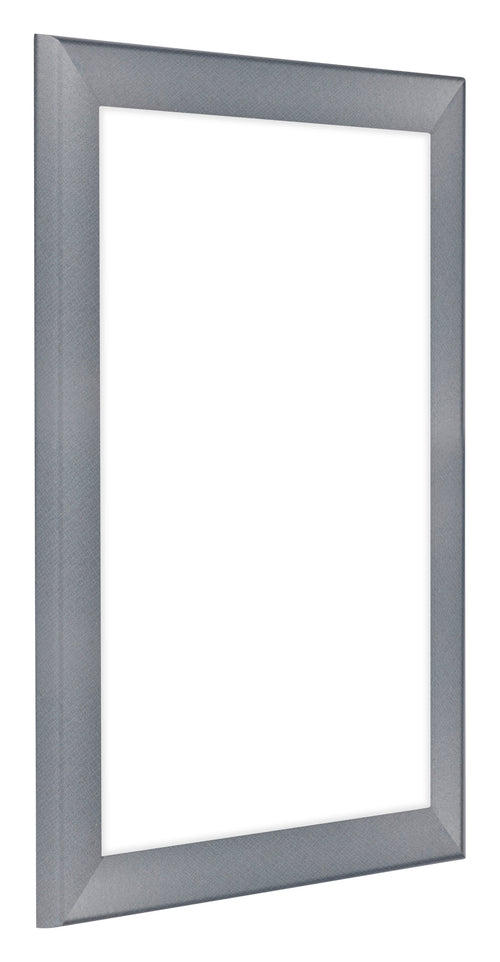 Como MDF Photo Frame 46x61cm Aluminium Brushed Front Oblique | Yourdecoration.co.uk