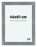 Como MDF Photo Frame 46x61cm Aluminium Brushed Front Size | Yourdecoration.co.uk