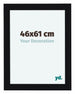 Como MDF Photo Frame 46x61cm Black High Gloss Front Size | Yourdecoration.co.uk