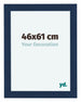 Como MDF Photo Frame 46x61cm Dark Blue Swept Front Size | Yourdecoration.co.uk