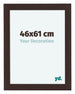 Como MDF Photo Frame 46x61cm Oak Dark Front Size | Yourdecoration.co.uk