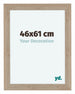 Como MDF Photo Frame 46x61cm Oak Light Front Size | Yourdecoration.co.uk