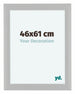 Como MDF Photo Frame 46x61cm White Woodgrain Front Size | Yourdecoration.co.uk