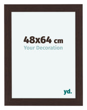 Como MDF Photo Frame 48x64cm Oak Dark Front Size | Yourdecoration.co.uk