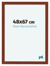 Como MDF Photo Frame 48x67cm Cherry Front Size | Yourdecoration.co.uk