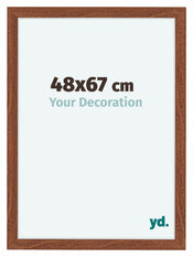 Como MDF Photo Frame 48x67cm Walnut Front Size | Yourdecoration.co.uk