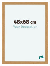 Como MDF Photo Frame 48x68cm Beech Front Size | Yourdecoration.co.uk