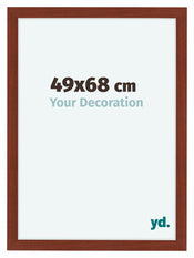 Como MDF Photo Frame 49x68cm Cherry Front Size | Yourdecoration.co.uk