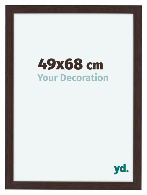 Como MDF Photo Frame 49x68cm Oak Dark Front Size | Yourdecoration.co.uk