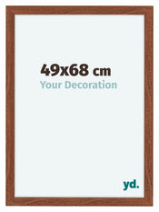 Como MDF Photo Frame 49x68cm Walnut Front Size | Yourdecoration.co.uk