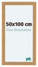 Como MDF Photo Frame 50x100cm Beech Front Size | Yourdecoration.co.uk