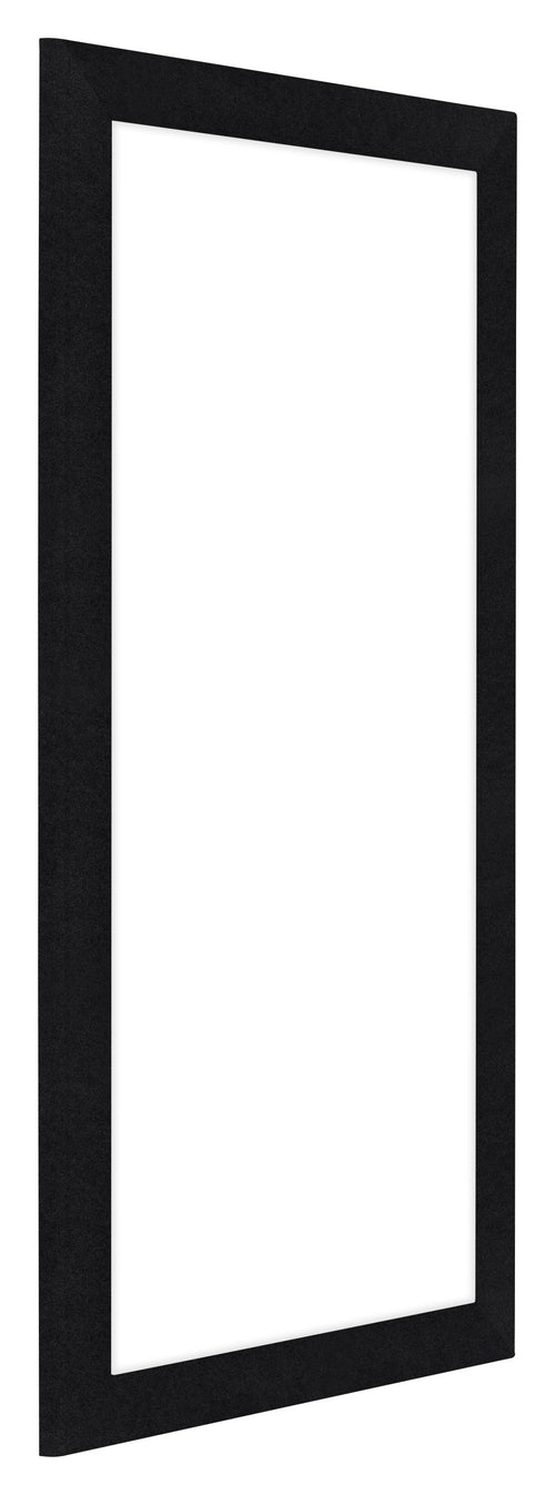 Como MDF Photo Frame 50x100cm Black Matte Front Oblique | Yourdecoration.co.uk