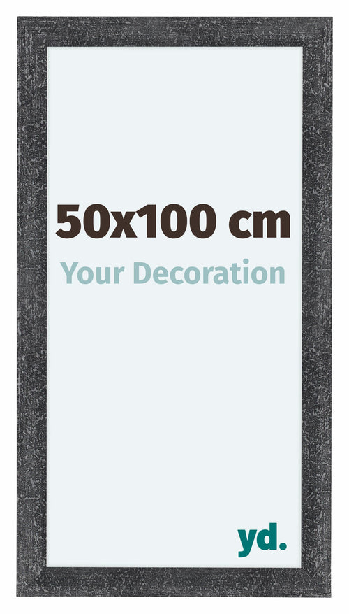 Como MDF Photo Frame 50x100cm Gray Swept Front Size | Yourdecoration.co.uk