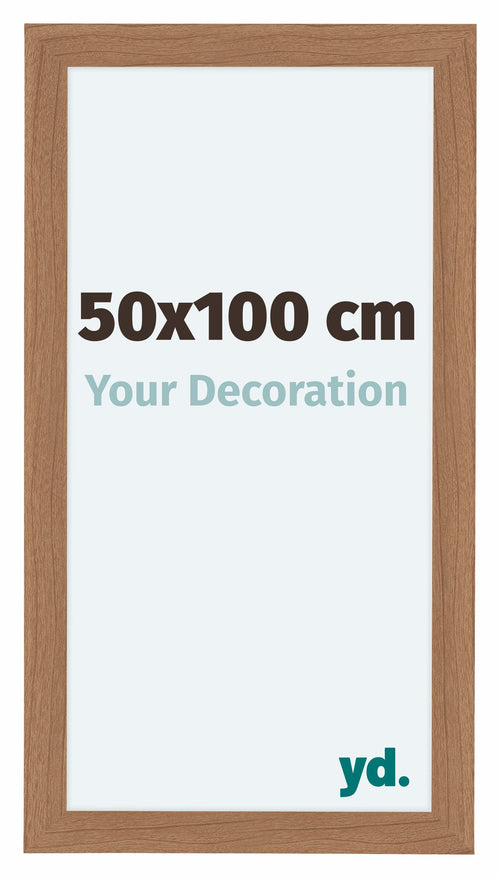 Como MDF Photo Frame 50x100cm Walnutt Light Front Size | Yourdecoration.co.uk