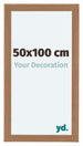 Como MDF Photo Frame 50x100cm Walnutt Light Front Size | Yourdecoration.co.uk