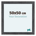 Como MDF Photo Frame 50x50cm Gray Swept Front Size | Yourdecoration.co.uk