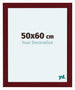 Como MDF Photo Frame 50x60cm Wine Red Swept Front Size | Yourdecoration.co.uk