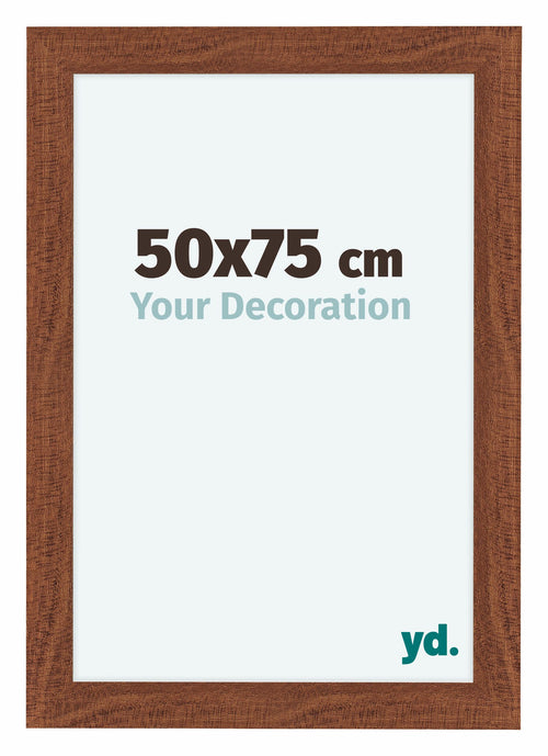 Como MDF Photo Frame 50x75cm Walnut Front Size | Yourdecoration.co.uk