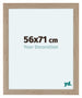 Como MDF Photo Frame 56x71cm Oak Light Front Size | Yourdecoration.co.uk