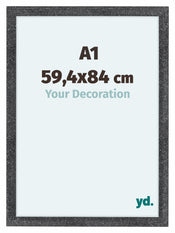 Como MDF Photo Frame 59 4x84cm A1 Gray Swept Front Size | Yourdecoration.co.uk