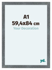 Como MDF Photo Frame 59 4x84cm A1 Iron Swept Front Size | Yourdecoration.co.uk