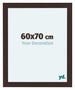 Como MDF Photo Frame 60x70cm Oak Dark Front Size | Yourdecoration.co.uk