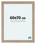 Como MDF Photo Frame 60x70cm Oak Light Front Size | Yourdecoration.co.uk