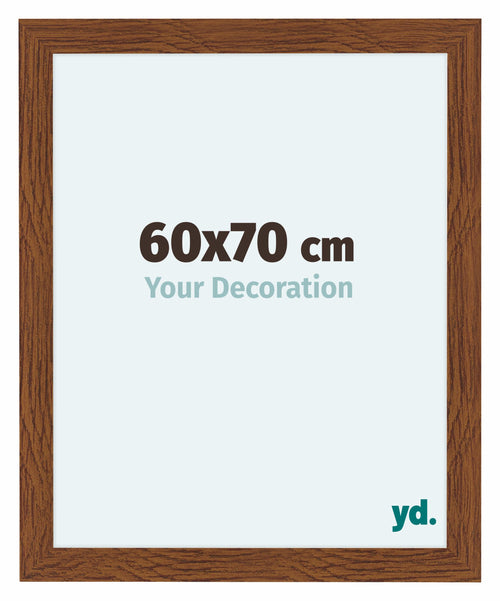 Como MDF Photo Frame 60x70cm Oak Rustic Front Size | Yourdecoration.co.uk