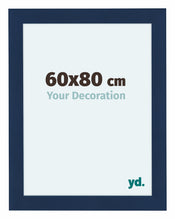 Como MDF Photo Frame 60x80cm Dark Blue Swept Front Size | Yourdecoration.co.uk