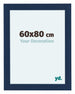 Como MDF Photo Frame 60x80cm Dark Blue Swept Front Size | Yourdecoration.co.uk