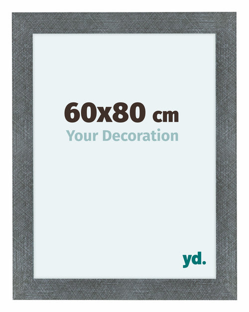 Como MDF Photo Frame 60x80cm Iron Swept Front Size | Yourdecoration.co.uk