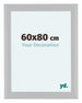 Como MDF Photo Frame 60x80cm White High Gloss Front Size | Yourdecoration.co.uk