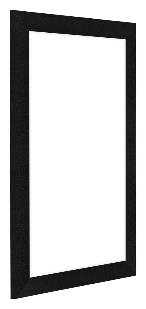 Como MDF Photo Frame 60x85cm Black Matte Front Oblique | Yourdecoration.co.uk