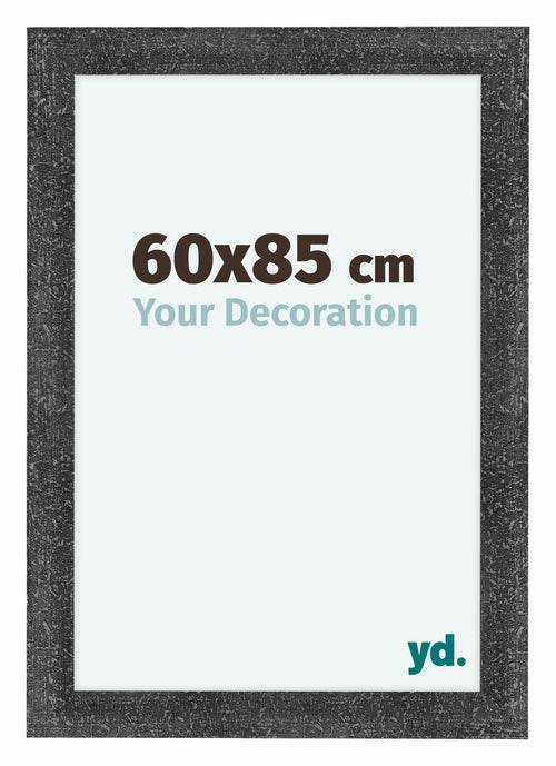 Como MDF Photo Frame 60x85cm Gray Swept Front Size | Yourdecoration.co.uk