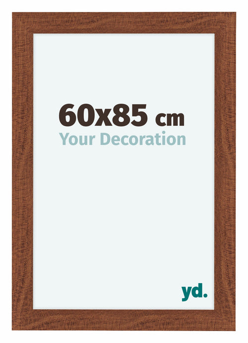 Como MDF Photo Frame 60x85cm Walnut Front Size | Yourdecoration.co.uk