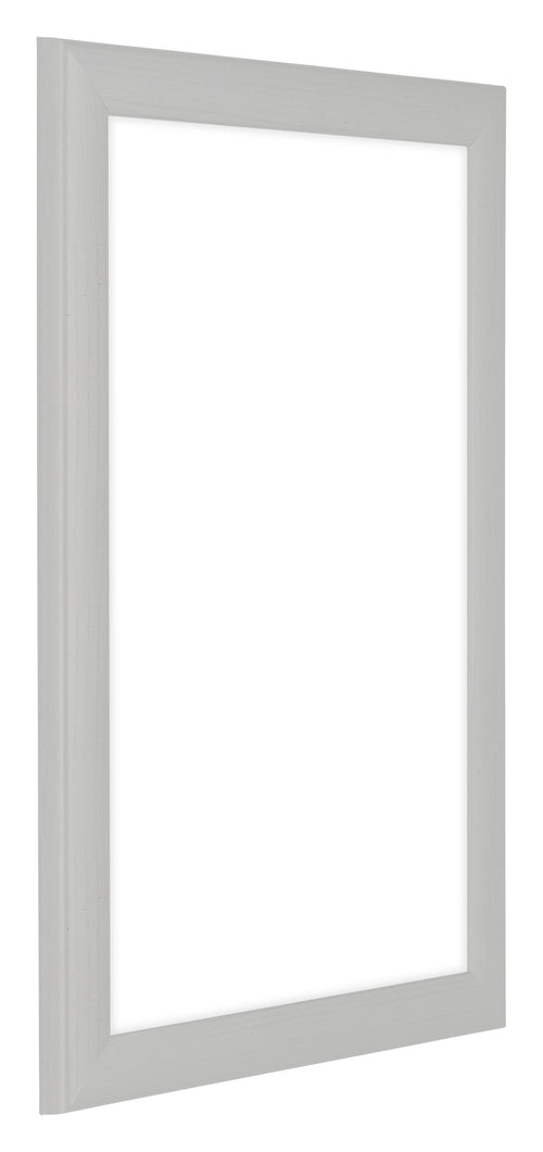 Como MDF Photo Frame 60x85cm White Woodgrain Front Oblique | Yourdecoration.co.uk