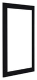 Como MDF Photo Frame 60x90cm Black High Gloss Front Oblique | Yourdecoration.co.uk