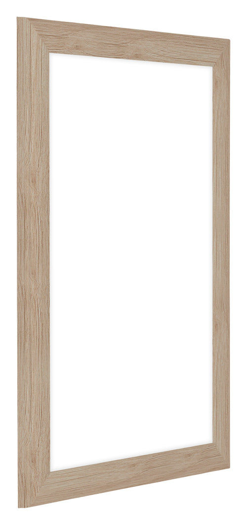 Como MDF Photo Frame 60x90cm Oak Light Front Oblique | Yourdecoration.co.uk