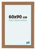 Como MDF Photo Frame 60x90cm Walnut Light Front Size | Yourdecoration.co.uk