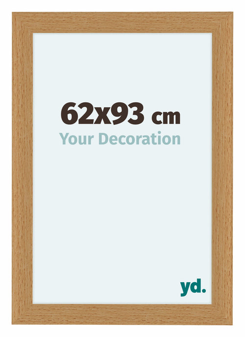 Como MDF Photo Frame 62x93cm Beech Front Size | Yourdecoration.co.uk