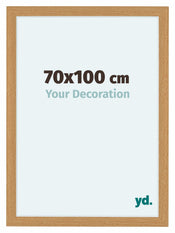 Como MDF Photo Frame 70x100cm Beech Front Size | Yourdecoration.co.uk